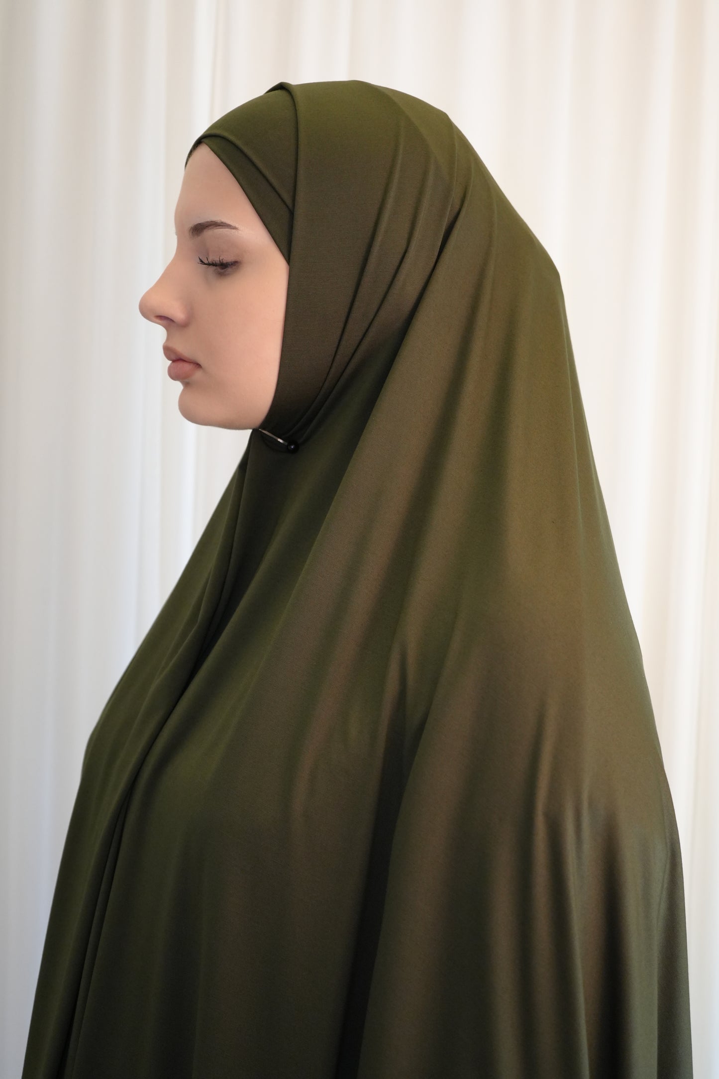 Jersey Hijab olive