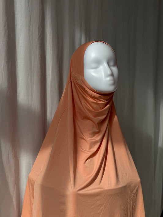 Jersey Khimar peach