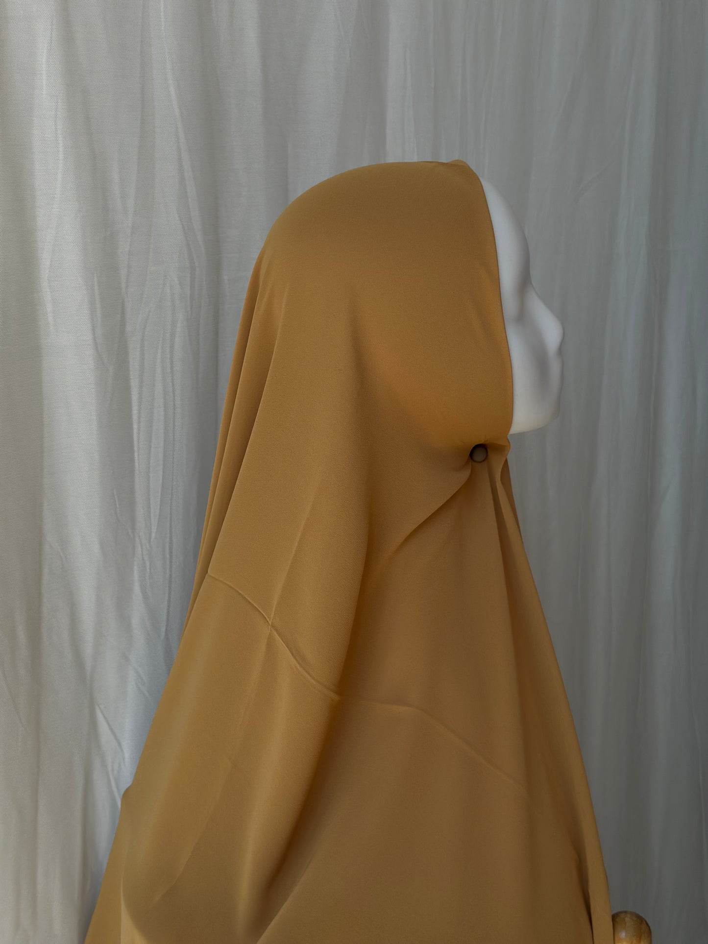 Krepp Chiffon altgold