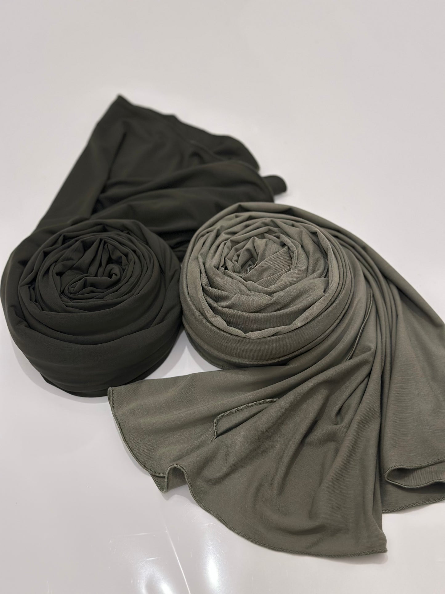 NEW Jersey Hijab dark green