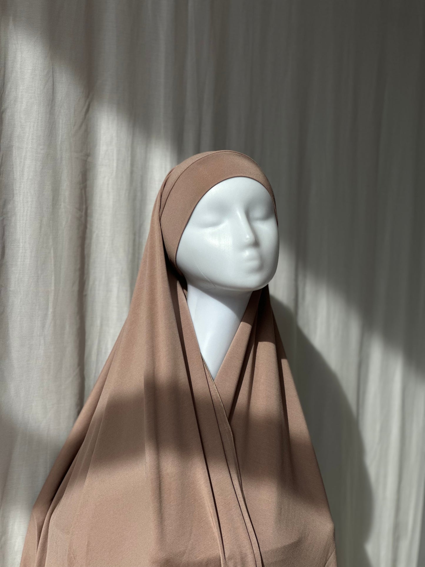 Instant Jersey Hijab sandbeige