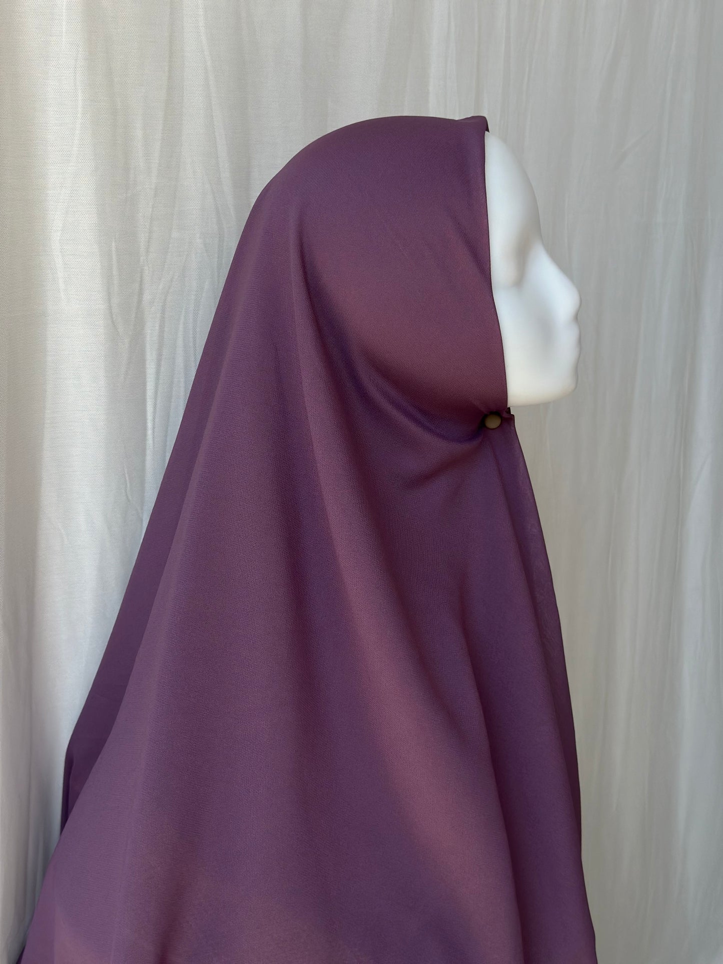 Krepp Chiffon violett