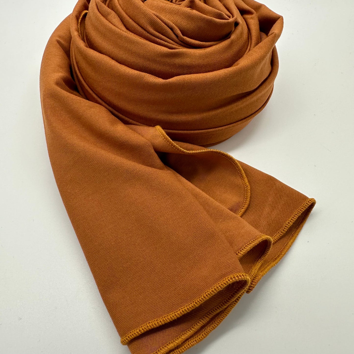 Jersey Hijab deep orange