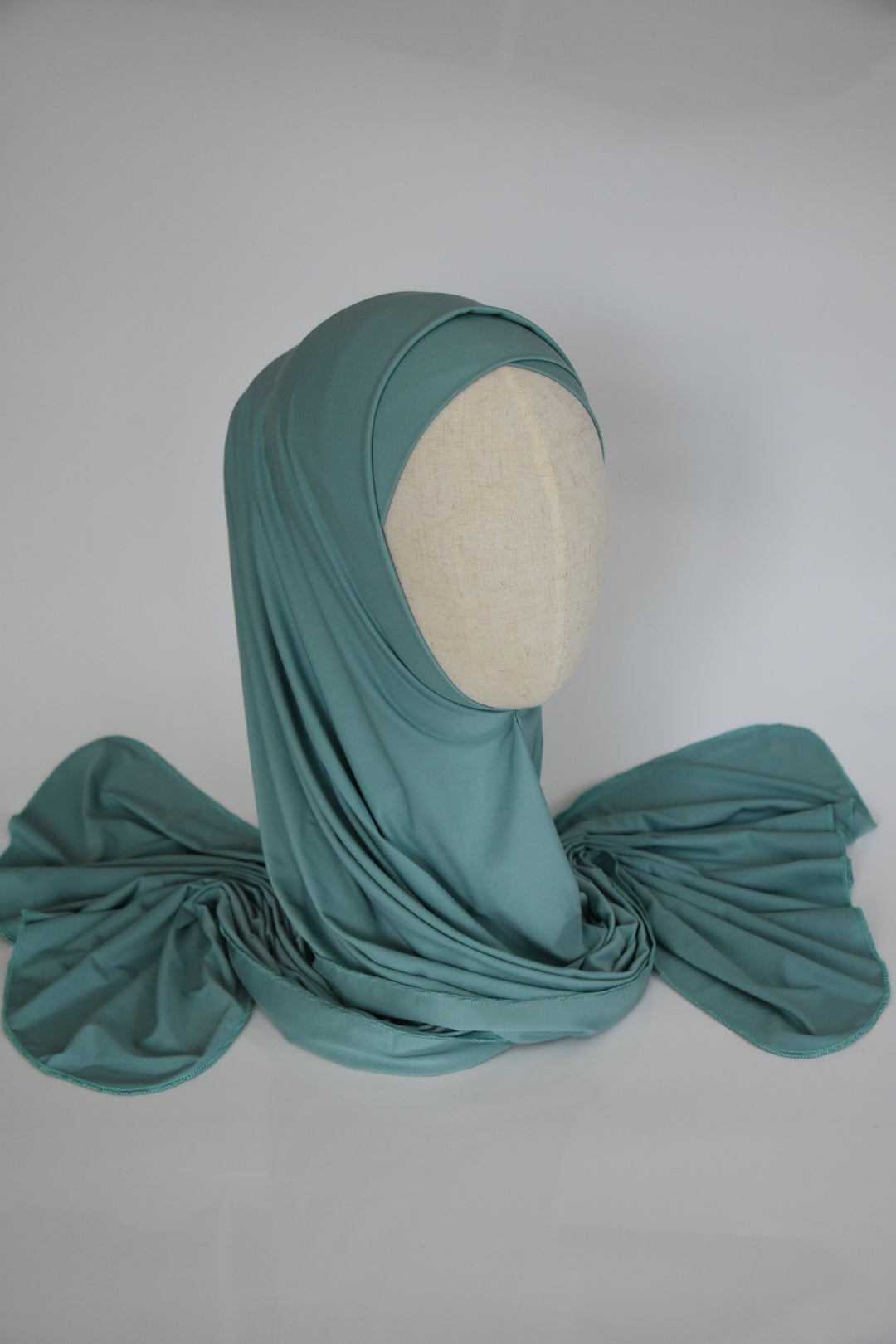 NEU Jersey Hijab türkis blau