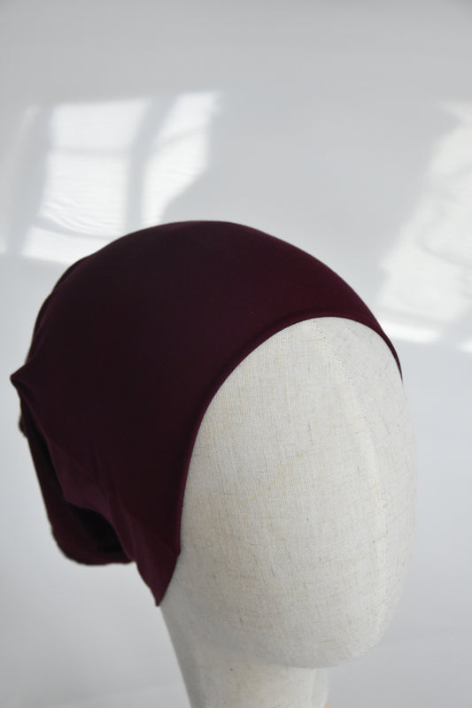 Bonnet wendbar bordeaux